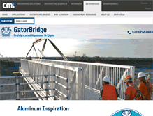 Tablet Screenshot of gatorbridge.com